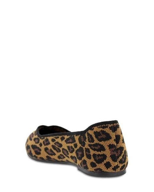 MIA Black Corrine Knit Flat