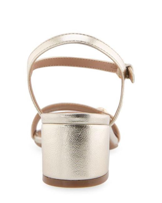 Aerosoles Metallic Cairo Block Heel Sandal