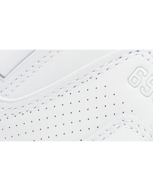 New Balance White 650 High Top Sneaker for men