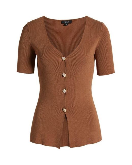 Rails Blue Arden Rib Cardigan