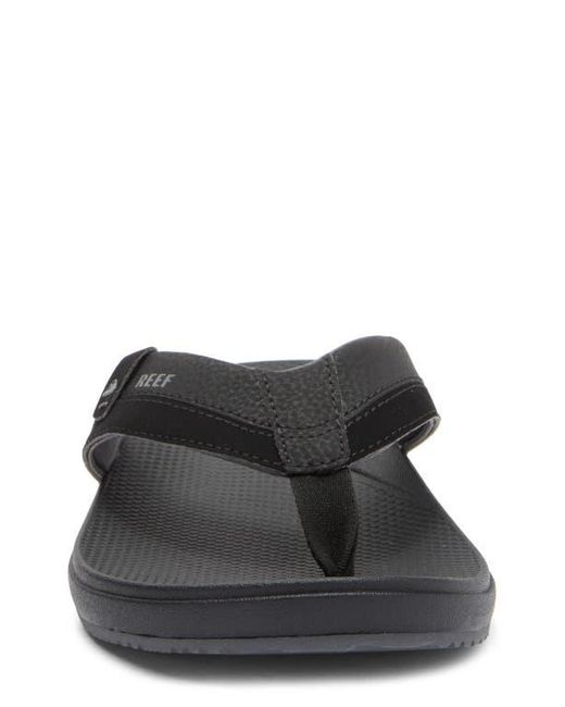 Reef Black Cushion Spring 2.0 Flip Flop for men