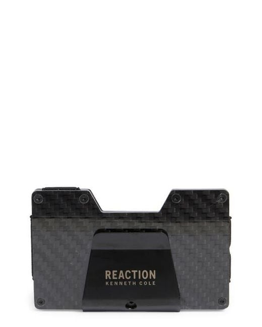 Kenneth Cole Black Hard Card Case for men