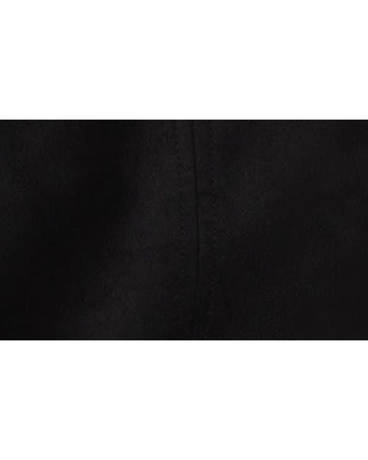 Steve Madden Black Faux Suede T-Shirt