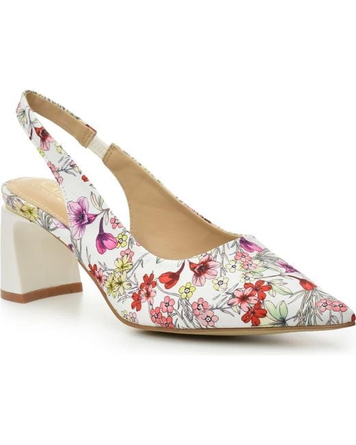 Catherine Malandrino Pink Kildly Slingback Pump