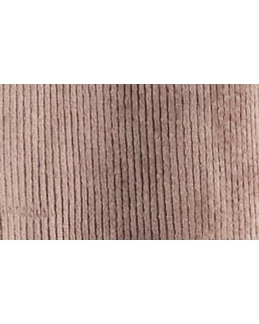 Zella Brown Plush Rib Jacket