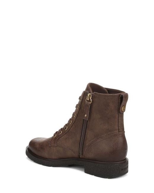 Dr. Scholls Brown Aviation Combat Boot