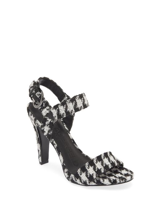Karl Lagerfeld Black Cieone Ankle Strap Sandal