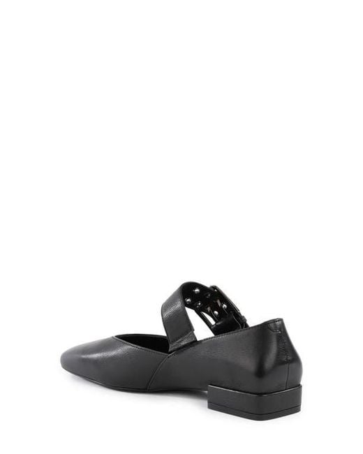 Seychelles Black Petal Mary Jane Flat