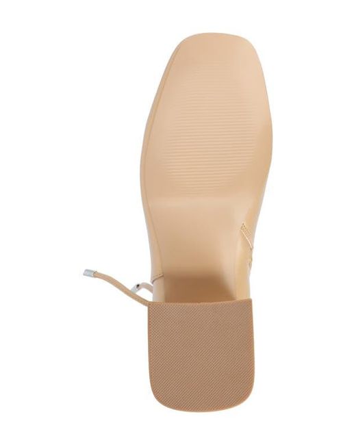 Journee Collection Natural Beverly Tru Comfort Block Heel Bootie