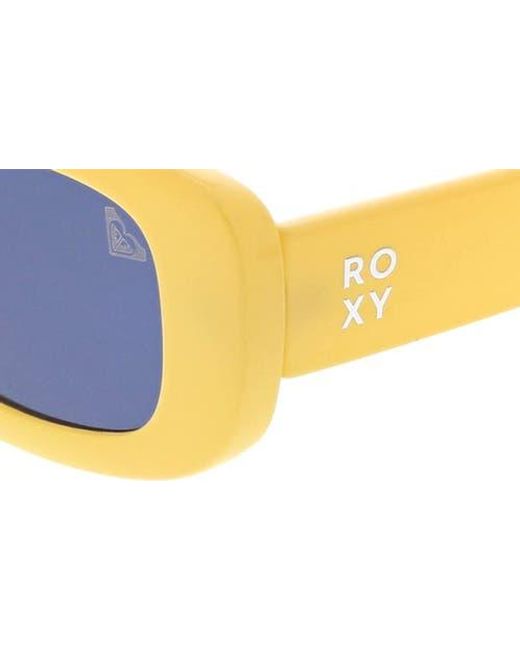 Roxy Blue 53Mm Slim Oval Sunglasses
