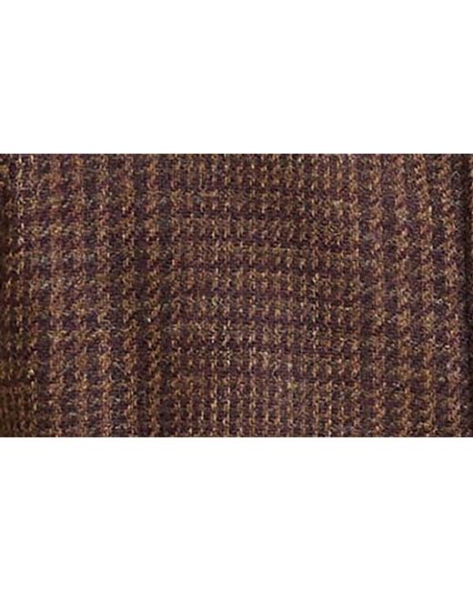 Barbour Brown Tracker Wool Jacket for men