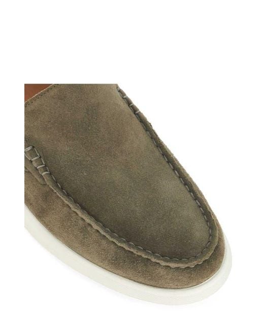 Dune Green Buftonn Loafer for men