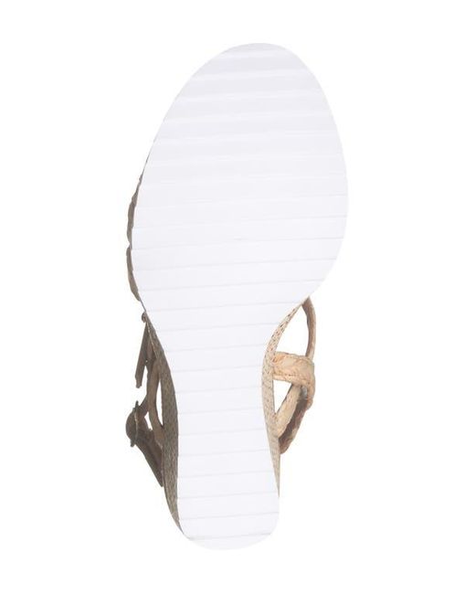 Linea Paolo Metallic Esme Wedge Sandal