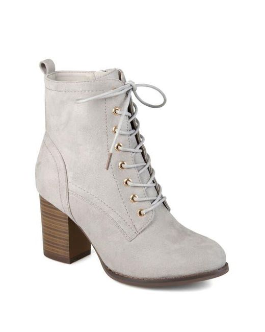Journee Collection White Baylor Bootie