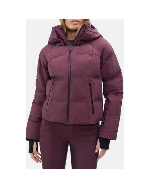 Halfdays Purple Georgie Puffer Jacket