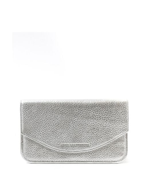 Aimee Kestenberg Metallic Miami Leather Flat Envelope Wallet