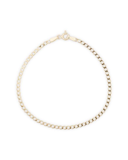 Bony Levy White Chain Link Bracelet