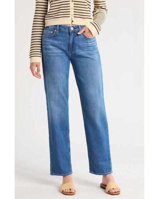 Rag & Bone Blue Featherweight Dre Low Rise Baggy Boyfriend Jeans