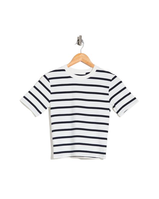 French Connection Blue Rallie Stripe Crew Tee