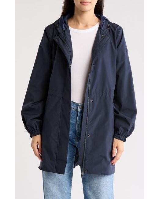 Save The Duck Blue Fiorella Hooded Windbreaker Jacket