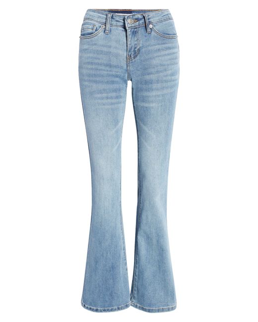 BP. Blue Low Rise Flare Jeans In Classic Light Wash At Nordstrom Rack
