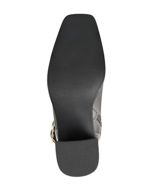 Journee Collection Black Gaibree Buckle Boot