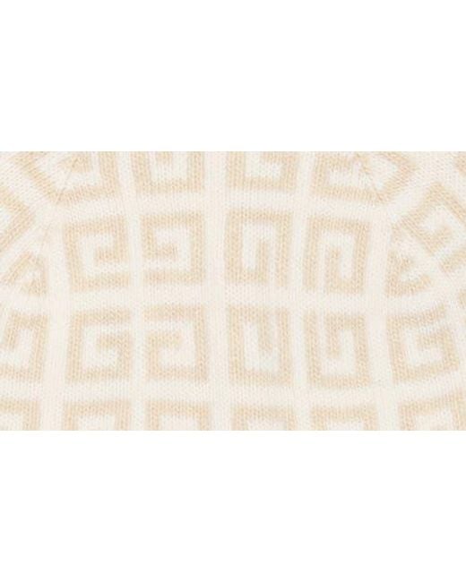 Givenchy Natural Double Face Knit Beanie