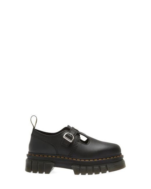 Dr. Martens Black Audrick T-Bar Platform Mary Jane