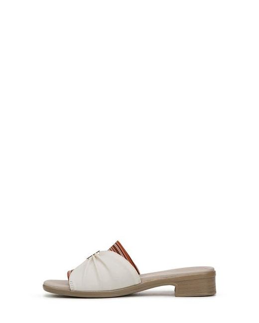 LifeStride Brown Paradise Slide Sandal
