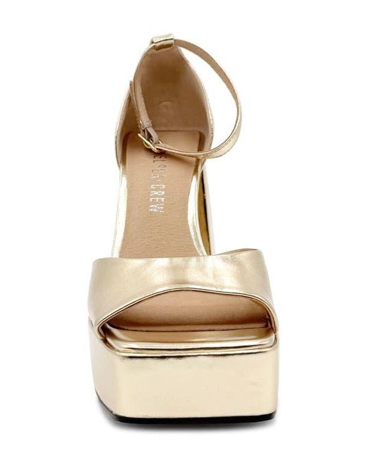 Chelsea Crew Metallic Chaser Platform Pump
