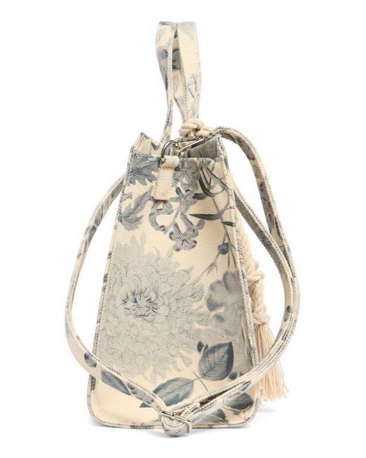 Vince Camuto Natural Aalis Canvas Tote Bag