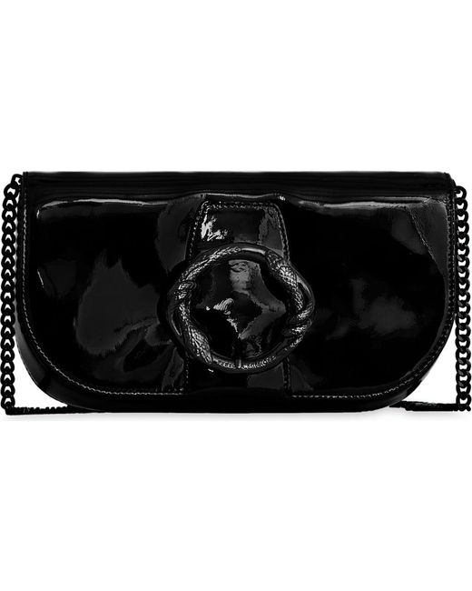 Rebecca Minkoff Black Snake Ring Crossbody Bag