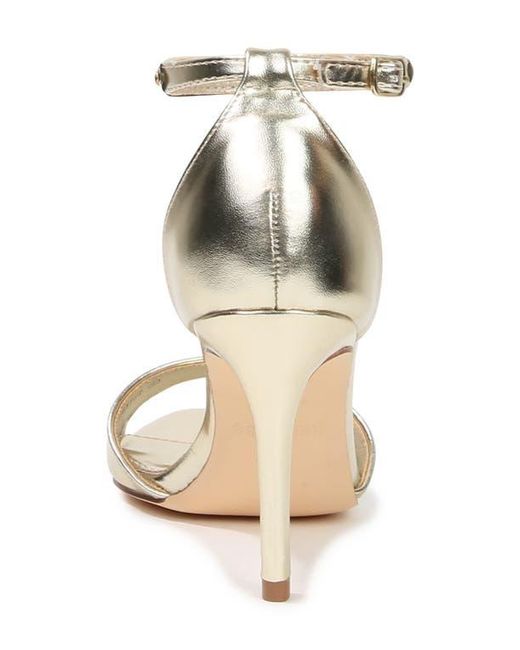 BERNESS Metallic Ankle Strap Sandal