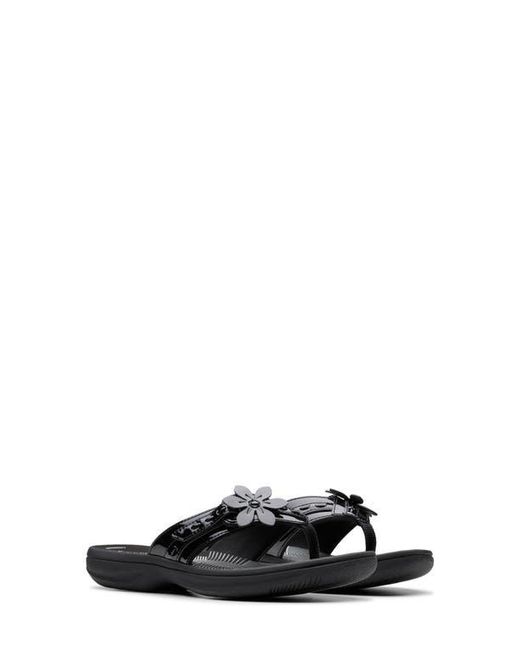Clarks Black Breeze Opal Sandal