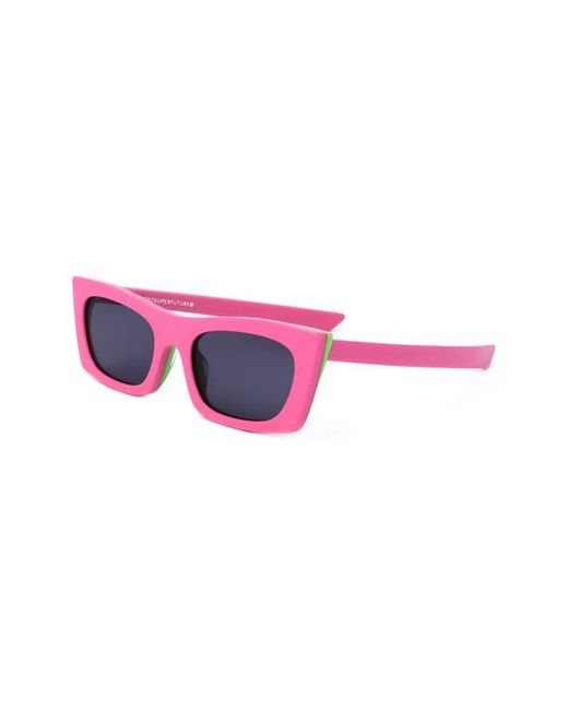 Retrosuperfuture Pink 46Mm Square Sunglasses