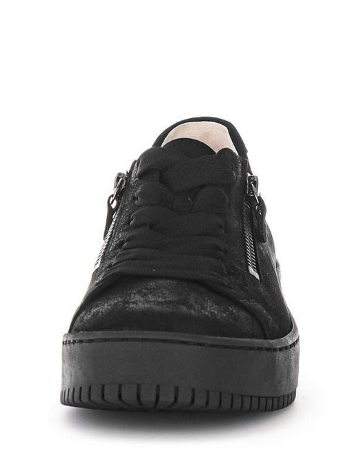 Gabor Black 63.334 Platform Sneaker