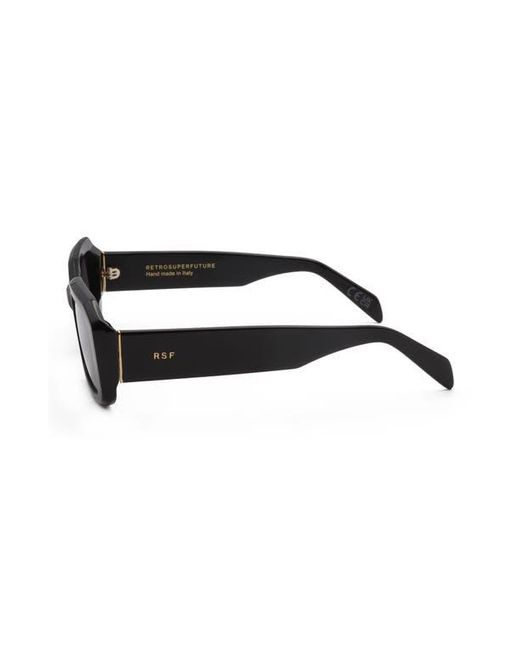 Retrosuperfuture Blue 53Mm Wrap Sunglasses