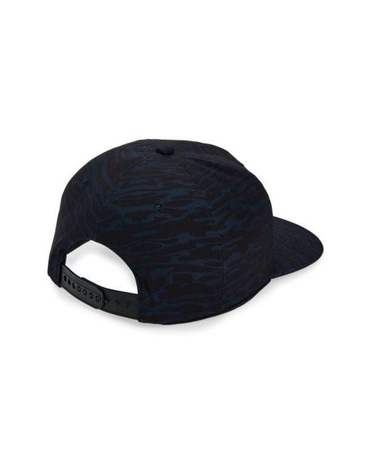 Swannies Blue Brooks Snapback Baseball Cap