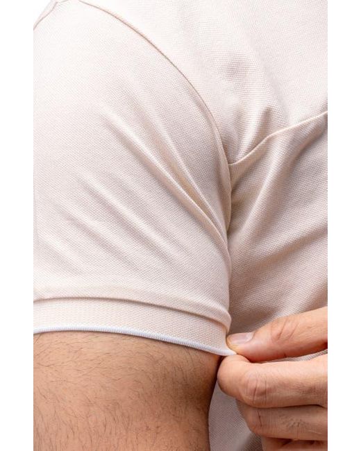 Xray Jeans White Piqué Knit Polo Shirt for men