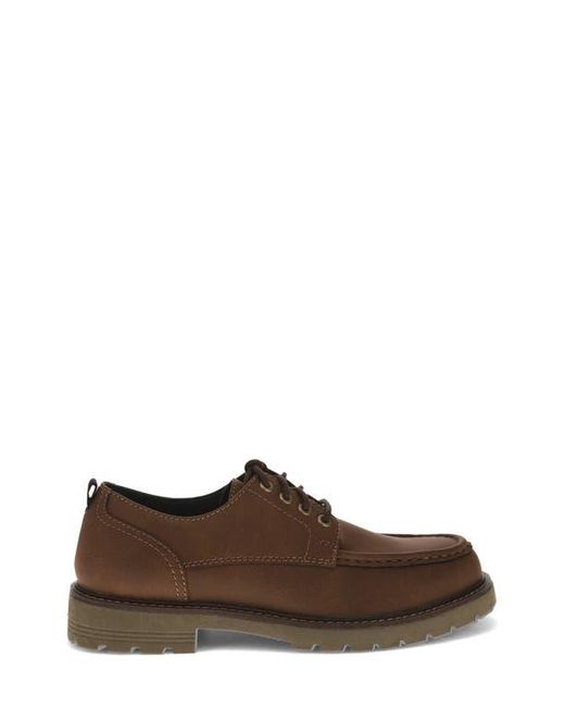 Dockers Brown Walsh Moc Toe Derby for men
