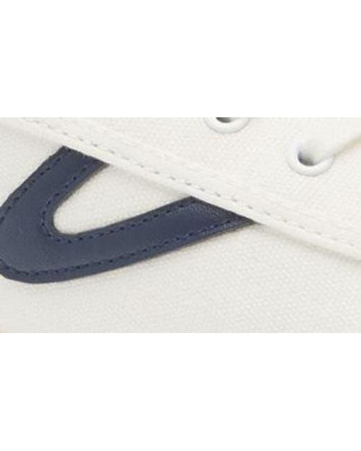 Tretorn White Nylite Sneaker