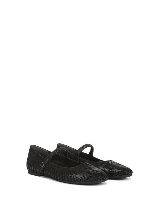 Vionic Black Alameda Mary Jane Flat