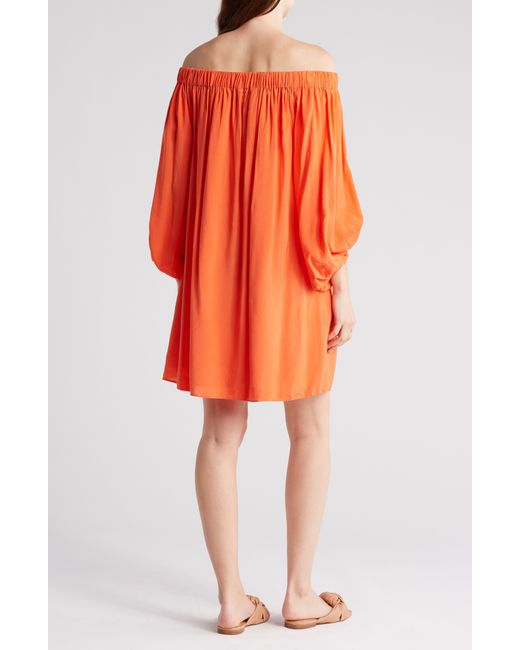 Trina Turk Orange Windward Dress