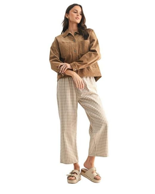 Wishlist Brown Corduroy Jacket