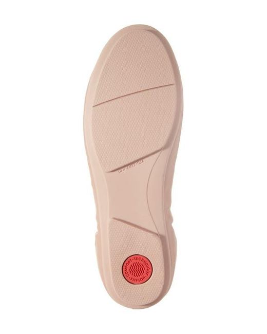 Fitflop Pink Allegro Chain Leather Loafers