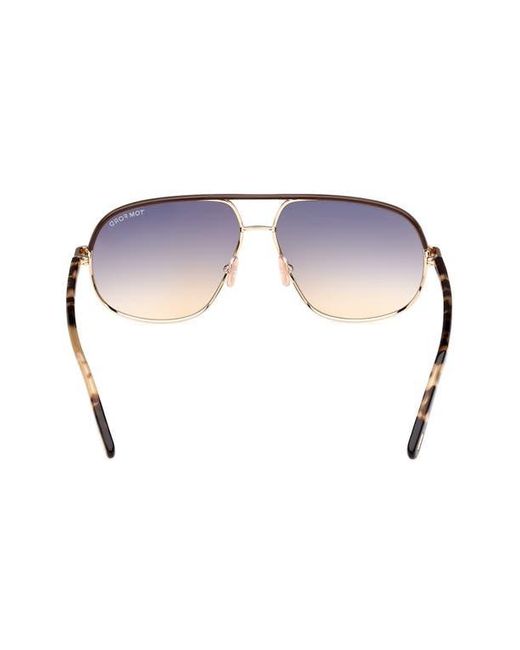 Tom Ford Multicolor Maxwell 59Mm Pilot Sunglasses for men