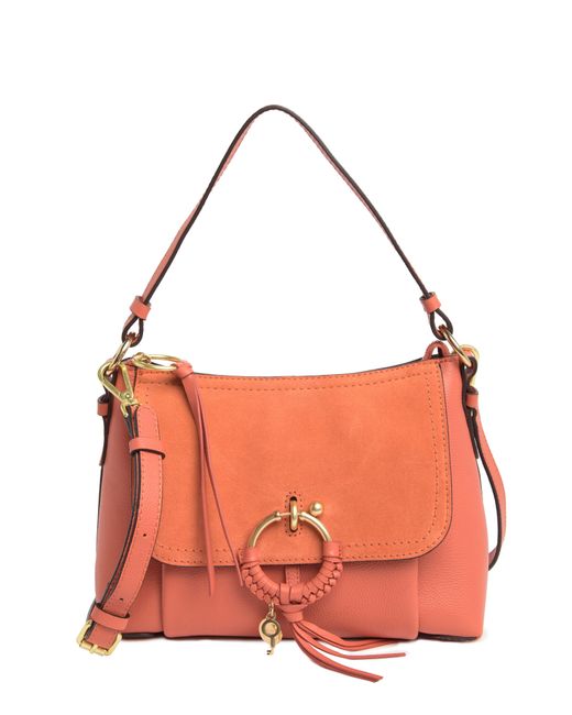 Joan Mini Hobo Bag - See By Chloe - Tan Apricot - Leather