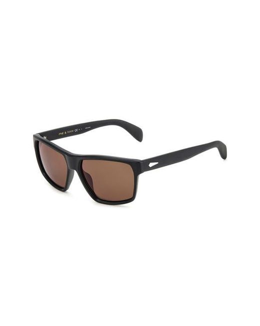 Rag & Bone Blue Rectangular Sunglasses for men