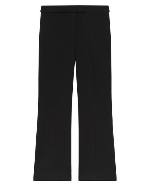 Theory Black Solid Wool Dress Pants