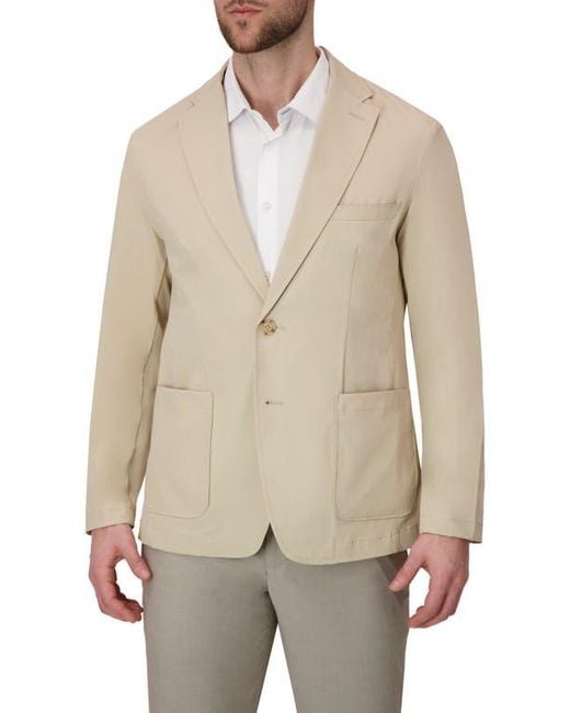 C-LAB NYC Natural Packable Woven Tech Jacket for men